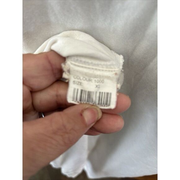 Desigual t shirt Men White XL Street Art Print Graffiti Viscose Colorful - Picture 12 of 12